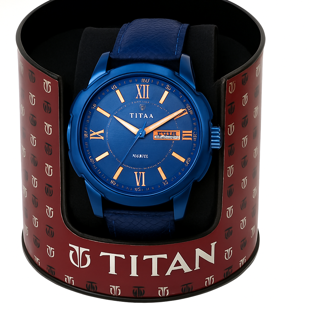 Titan Quarta day-date 50