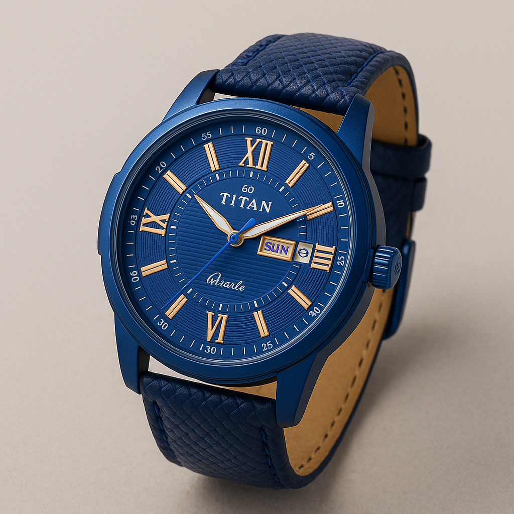 Titan Quarta day-date 50